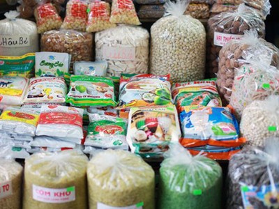 Nguyên liệu làm bánh Trung thu có thể dễ dàng tìm thấy ở các chợ lớn của Hà Nội và TP. HCM (Ảnh Internet)