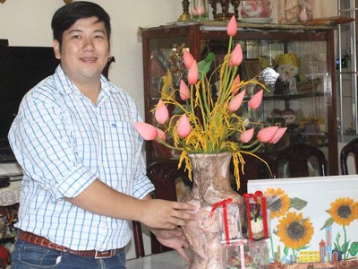 Ngô Chí Công ước mơ đem sen Việt đi khắp năm châu
