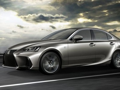 Lexus IS 2017 trình làng với thiết kế cải tiến 