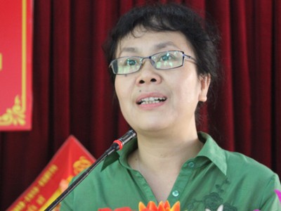 Bà Nguyễn Vân Chi. Ảnh: Hải Bình
