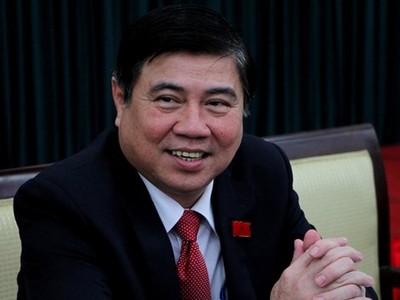 Ông Nguyễn Thành Phong , Chủ tịch UBND TP.HCM - người trúng cử với số phiếu cao nhất.