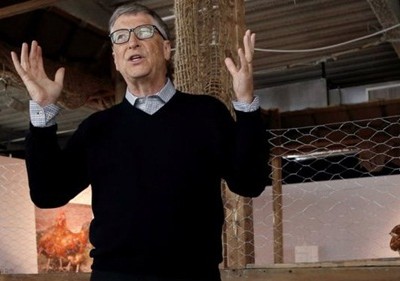 Bill Gates cho rằng nuôi gà có thể giúp người dân châu Phi thoát nghèo. Ảnh: Reuters