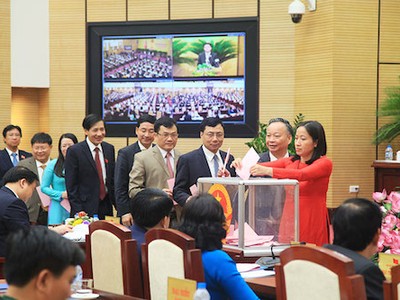 Danh sách nhân sự chủ chốt HĐND, UBND thành phố Hà Nội khóa mới