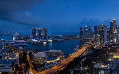 Vịnh Marina của Singapore.