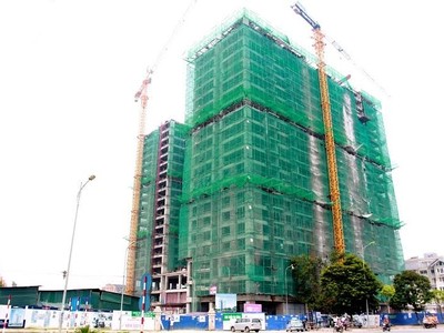 Tính đến đầu tháng 9, Gemek Premium đã xây dựng đến sàn tầng 22 vượt tiến độ đề ra so với kế hoạch.