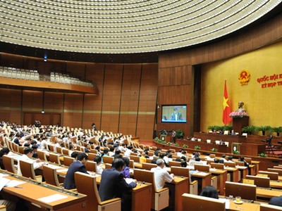 Quốc hội dành 2,5 ngày cho hoạt độngchất vấn tại kỳ họp lần này. Ảnh: Giang Huy.