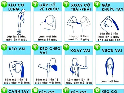 12 động tác giúp bạn khởi đầu tuần mới năng động