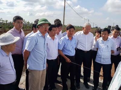 Đoàn giám sát của Ủy ban Thường vụ Quốc hội giám sát dự án BOT của  Đức Long Gia Lai.