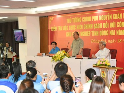Thủ tướng muốn nghe tiếng nói từ công nhân