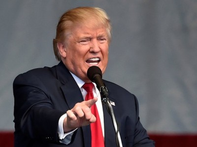 Tổng thống Mỹ Donald Trump. Ảnh:AP.