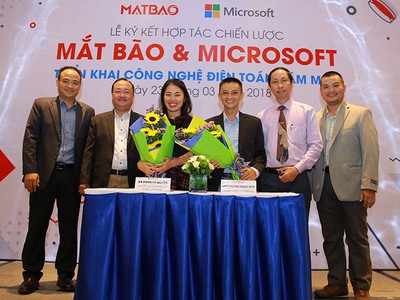 Mắt Bão và Microsoft bắt tay phát triển điện toán đám mây