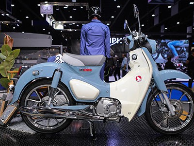 Honda Super Cub C125 mới tại Bangkok Motor Show 2018. Ảnh:Tuấn Cao.