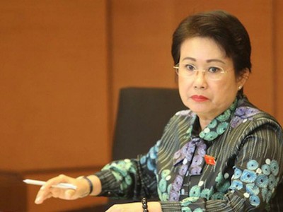 Bà Phan Thị Mỹ Thanh, nguyên Phó bí thư Tỉnh ủy Đồng Nai. Ảnh:V.V.T