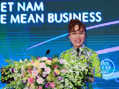Bà Nguyễn Thị Phương Thảo, Tổng giám đốc Vietjet được vinh danh là Doanh nhân Đông Nam Á tiêu biểu năm 2018 