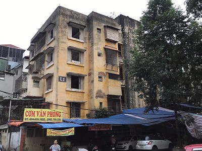 Hà Nội chuẩn bị giải phóng mặt bằng toàn bộ chung cư ở số 93 Láng Hạ