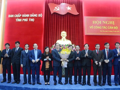 Phú Thọ có tân Bí thư Tỉnh ủy