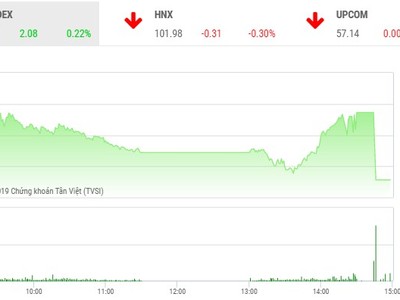 Phiên giao dịch chiều 14/8: Thót tim