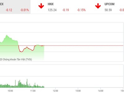Giao dịch chứng khoán sáng 8/9: Cổ phiếu nhỏ hút tiền, VN-Index chưa thể trở lại