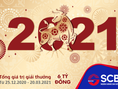 SCB: Triển khai chương trình khuyến mại trị giá 6 tỷ đồng