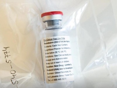 Thuốc remdesivir của công ty công nghệ sinh học Gilead. (Ảnh: Reuters)