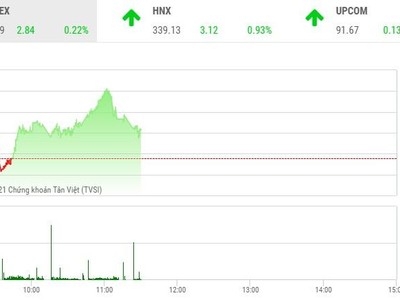 Giao dịch chứng khoán phiên sáng 26/8: Nhóm vận tải, phân bón nóng trở lại