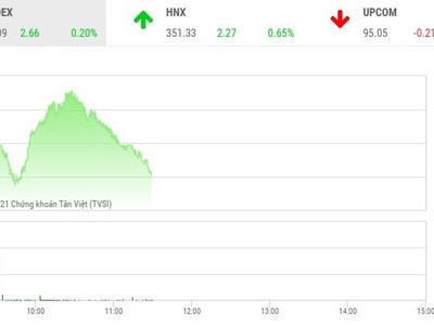 Giao dịch chứng khoán phiên sáng 14/9: Dòng tiền vẫn tìm đến nhóm cổ phiếu vừa và nhỏ