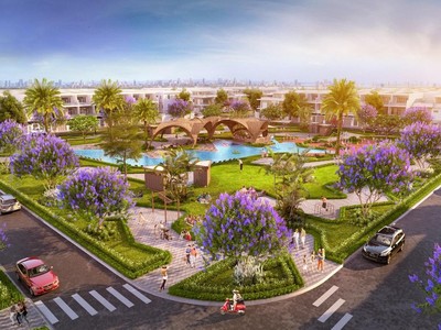 Không gian sống xanh đậm chất resort nghỉ dưỡng tại The Capella Garden