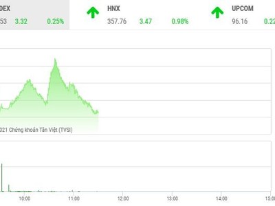 Giao dịch chứng khoán phiên sáng 30/9: Nhà đầu tư "giải cứu" nhóm Louis