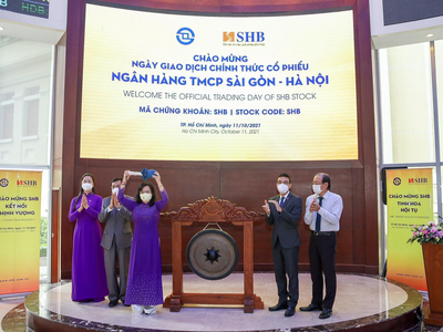 Uy tín và năng lực tài chính vững mạnh của SHB cùng lợi thế của HOSE sẽ mang lại sức mạnh cộng hưởng, mở ra những động lực tăng trưởng mới cho cổ phiếu của Ngân hàng