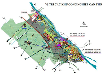 Cần Thơ lập quy hoạch Khu công nghiệp Vĩnh Thạnh 900 ha