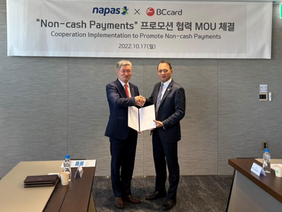 NAPAS và BC Card ký kết Thỏa thuận hợp tác thúc đẩy hoạt động thanh toán không dùng tiền mặt tại Việt Nam và Hàn Quốc