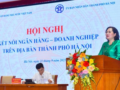 Thống đốc NHNN Việt Nam Nguyễn Thị Hồng phát biểu khai mạc Hội nghị