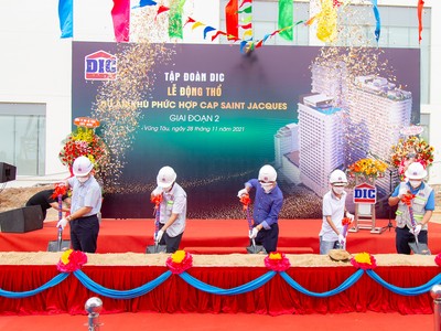 DIC Corp (DIG) muốn vay 1.500 tỷ đồng để triển khai giai đoạn tiếp theo dự án Khu phức hợp Cap Saint Jacques 