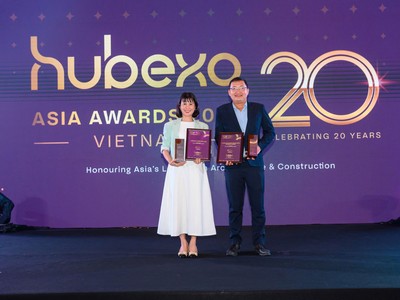 Đại diện Coteccons, Unicons được vinh danh tại Hubexo Asia Awards 2025
