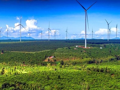 Các địa phương phía Tây tỉnh Gia Lai có tiềm năng về năng lượng tái tạo.