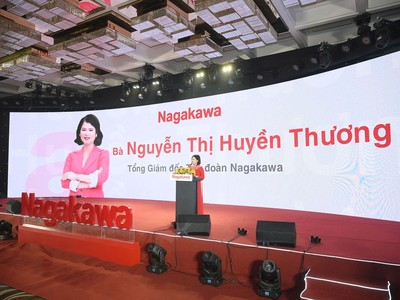 Bà Nguyễn Thị Huyền Thương – Tổng giám đốc Tập đoàn Nagakawa khẳng định niềm tin vào giá trị dài hạn của doanh nghiệp thông qua việc mua hàng triệu cổ phiếu NAG