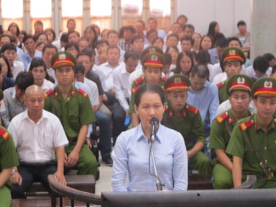 Bị cáo Nguyễn Minh Thu.