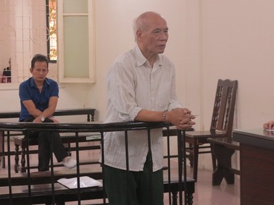 Bị cáo Điềm tại tòa