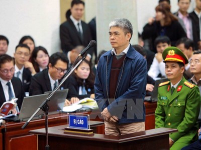 Bị cáo Nguyễn Xuân Sơn. Ảnh: TTXVN.