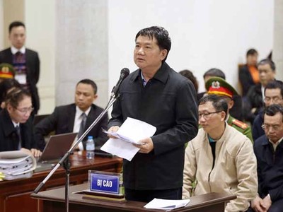 Bị cáo Thăng. Ảnh TTXVN.