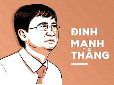 Bị cáo Đinh Mạnh Thắng (đồ họa: zing)