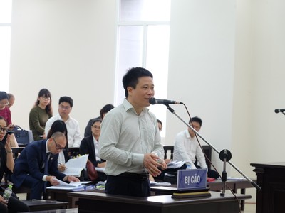 Bị cáo Hà Văn Thắm.