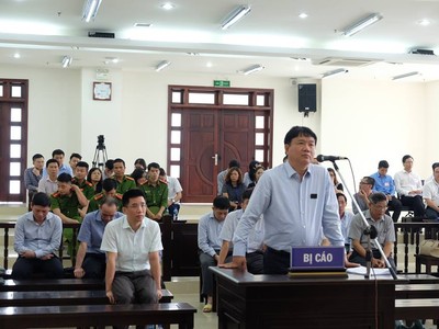 Bị cáo Đinh La Thăng