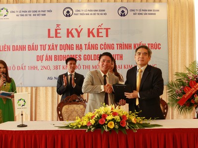 BID Việt Nam hợp tác với Real HANHUD đầu tư Dự án BIDhomes Golden South