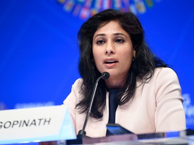 Gita Gopinath, Nhà kinh tế trưởng của IMF. Ảnh: Getty Images