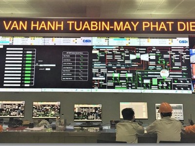 Thép Hòa Phát Hải Dương vận hành tuabin máy phát điện số 5