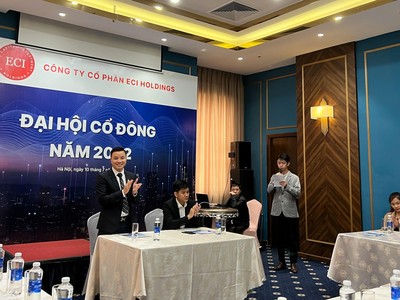 Ông Lâm Văn Vân, Chủ tịch HĐQT kiêm Tổng Giám đốc Công ty cổ phần ECI Holdings.