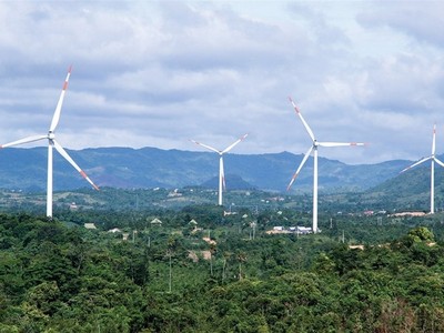 Dự án điện gió Hướng Linh 2 do Tân Hoàn Cầu làm chủ đầu tư