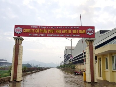 6 tháng đầu năm 2023, lợi nhuận Phốt pho Apatit Việt Nam (PAT) giảm 73,9% về 149,91 tỷ đồng