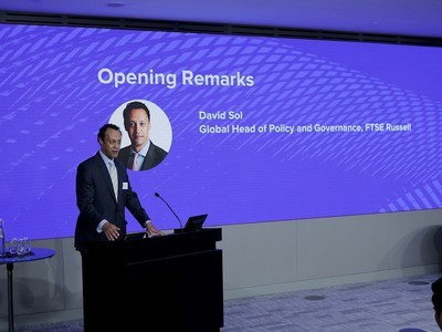 Ông David Sol, Giám đốc Chính sách Toàn cầu của FTSE Russell